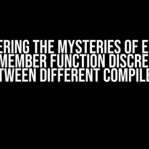 Uncovering the Mysteries of Explicit Object Member Function Discrepancies between Different Compilers